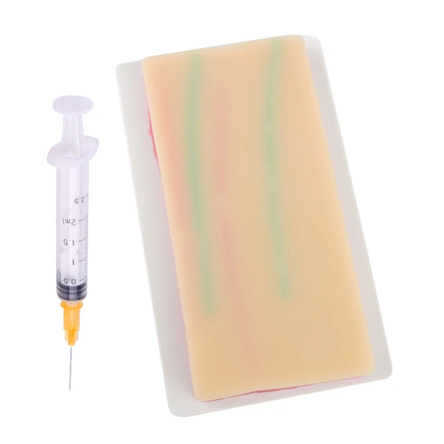 HUMAN SKIN SURGICAL Incision Suture Training Model Pad Medical Practice