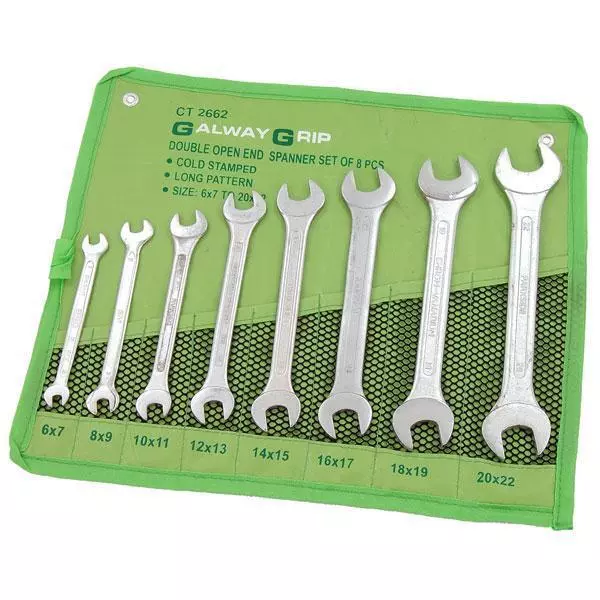 8Pc Spanner Set Drop Forged Combination Metric Wrench In Case 6-32Mm Ct2662