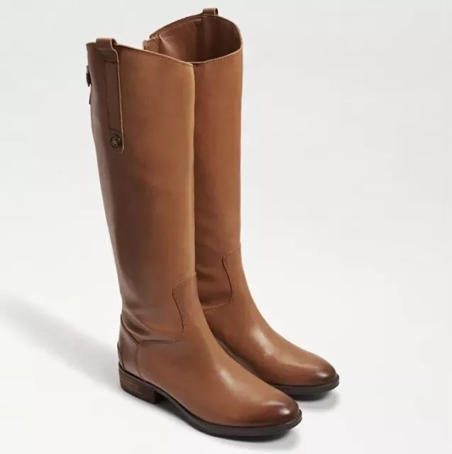 Sam Edelman Penny Leather Riding Boot size 5.5 US whiskey brown NEW