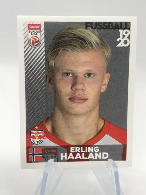 Panini Rookie Sticker Soccer Erling Haaland Haland Salzburg #32 MINT🔥🔥🔥