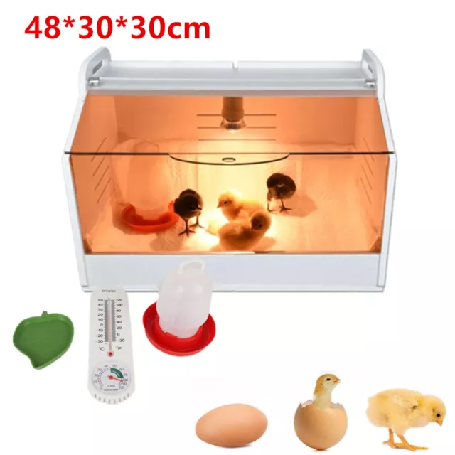 Poultry Chick Brooder Hand Raised Baby Chick/Bird/Parrot/ Warm Keeping Box AU