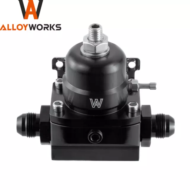 -8AN 8/8/6 Fuel Inject Regulator With Boost Gauge High Pressure 8 AN