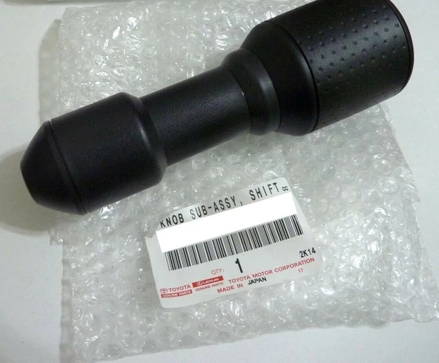 GENUNE TOYOTA 07-14 FJ CRUSER GRAY SLVER ATM SHFT LEVER KNOB 33504