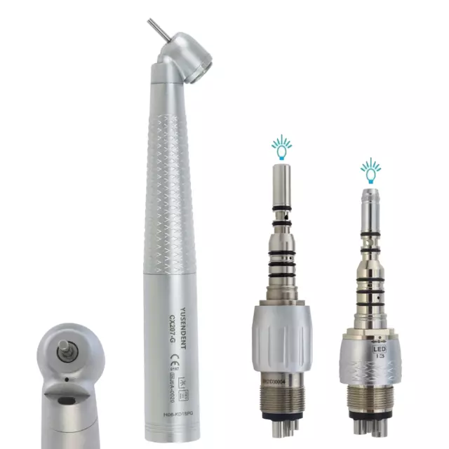 COXO Dental Fiber Optic 45 degree Surgical Turbine Handpiece Fit KaVo MULTIflex