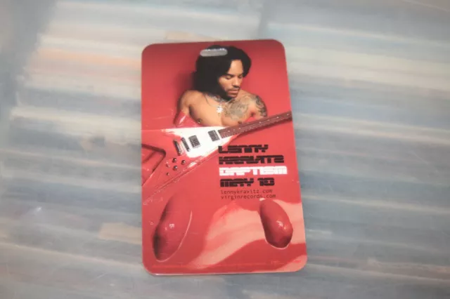 Lenny Kravitz - Plastic backstage pass     -  FREE SHIPPING -