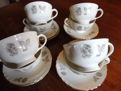 Cardo Royal Albert Inghilterra Osso Cina Highland Cardo Tè Tazza e Piattino EUC 