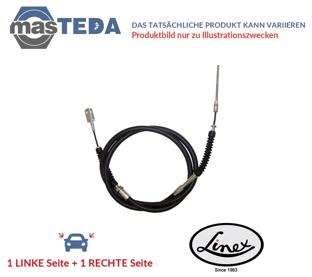 350241 Handbremsseil Bremsseil Hinten Linex 2Pcs Für Renault Master Iii 2.3L