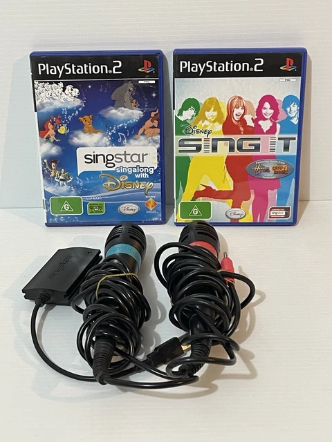 Wired Microphones Playstation Singstar Microphones SINGSTAR
