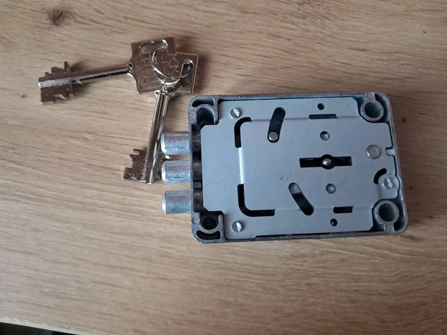 Bgs Technic – Cylindre de serrure de sécurité avec bouton 80 mm – 5 clés incluses – Compatible avec