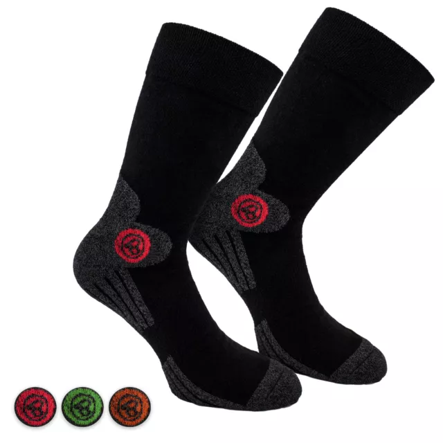 BRUBAKER 4 Pares de Calcetines Unisex Trek-Power Para Trekking Senderismo Nuevo