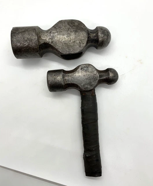 BLUE POINT & PROTO Tools USA Ball Peen Hammer Auto Body Set Lot 24oz