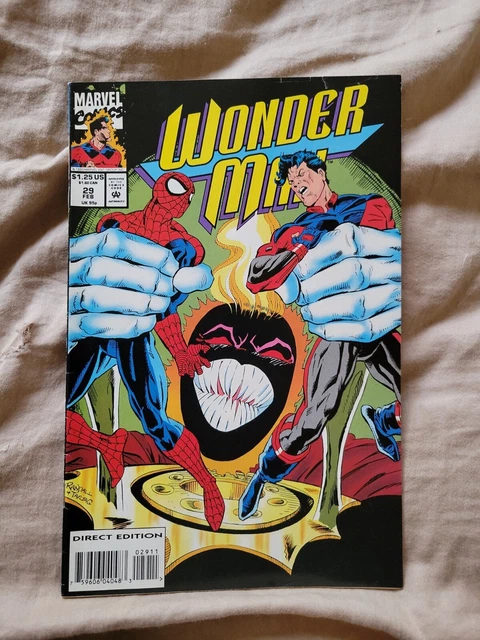 Wonder Man #29 Direct Market Edition ~ NEAR MINT NM ~ 1994 Marvel Comics