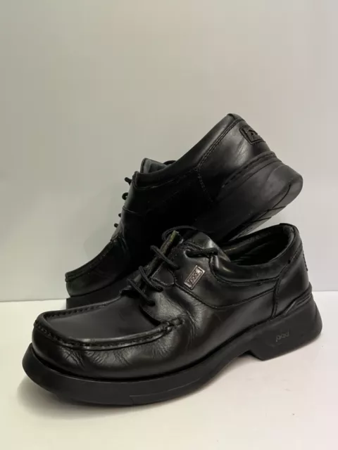 ORIGINAL POD CLASSIC Shoes UK 8 EU 42 Black Leather Heavy Chunky Soles 90s 25.00 PicClick UK