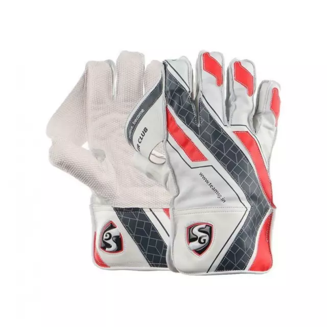 SG Cricket Wicket Keeping Guantes Tamaño completo senior Super Club Pvc...