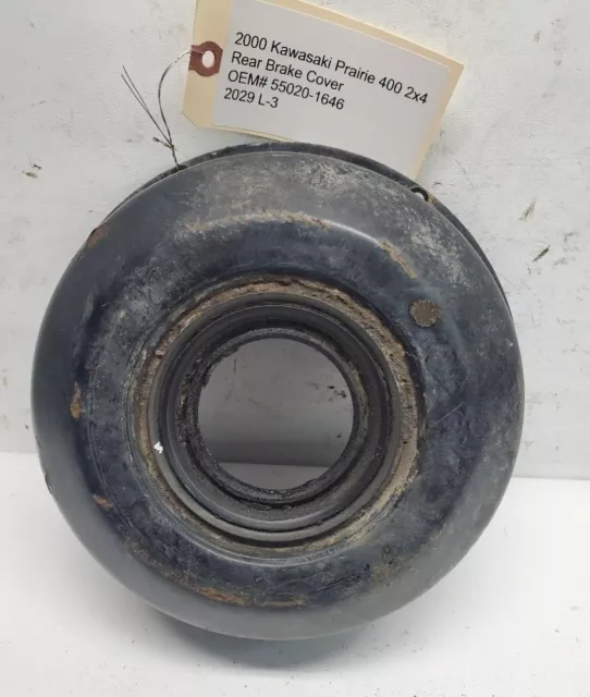 2000 Kawasaki Prairie 400 2X4 Rear Brake Drum Oem#55020-1646 2029(L-3)