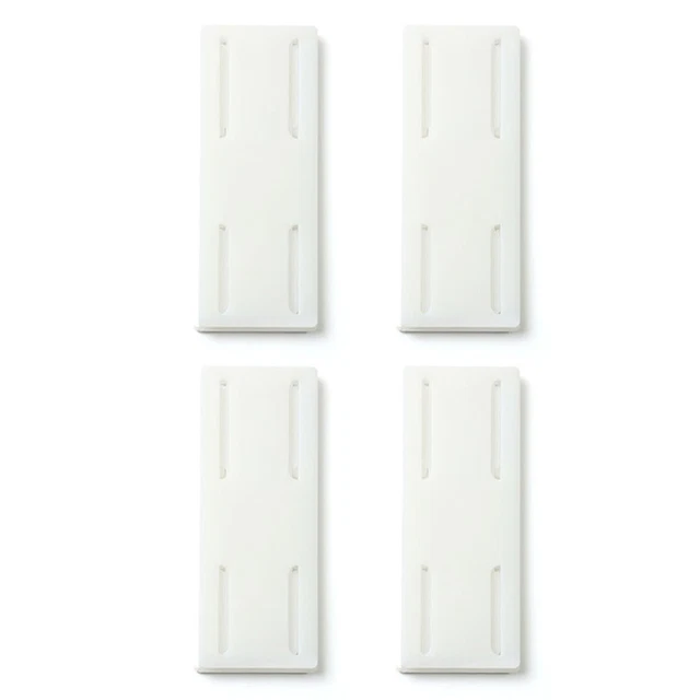 Estante de enchufe soporte de enchufe montaje en pared 4x10 cm autoadhesivo sin troquelado