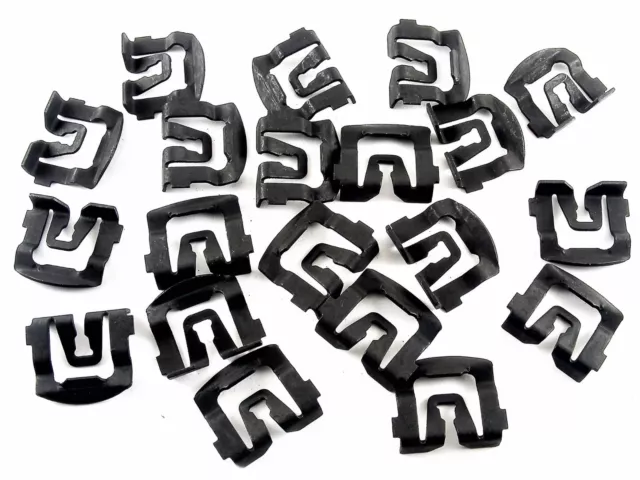 Ford Maverick Windshield & Rear Window Trim Reveal Molding Clips- 20 clips- #026