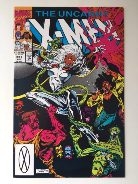 The Uncanny X-Men Vol 1 #291 Marvel Comics August 1992 Raney Lobdell NM Look BIN