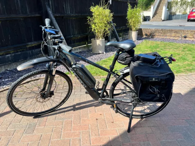 CARRERA CROSSFIRE E Mens Electric Hybrid Bike 2.0 Frame Size Medium 850.00 PicClick UK
