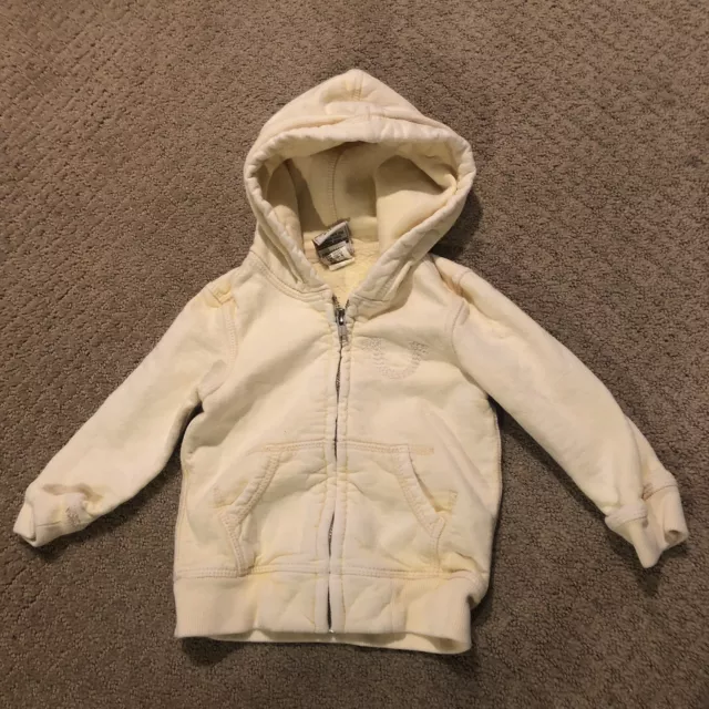 TRUE RELIGION BABY INFANT Yellow HOODIE ZIP JACKET SZ 6-12M