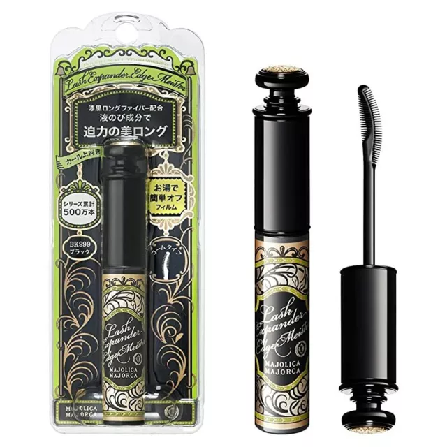 Shiseido MAJOLICA MAJORCA Lash Expander Edge Meister Mascara Film Type / BK999