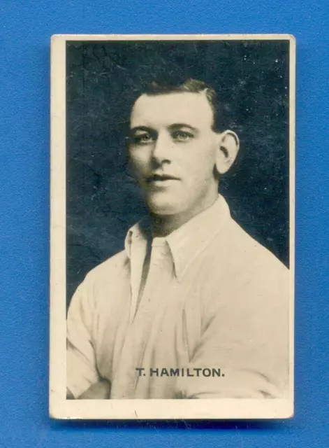 Footballers.t.hamilton Preston North End.card Issued By Adventure (D.c.thomson)