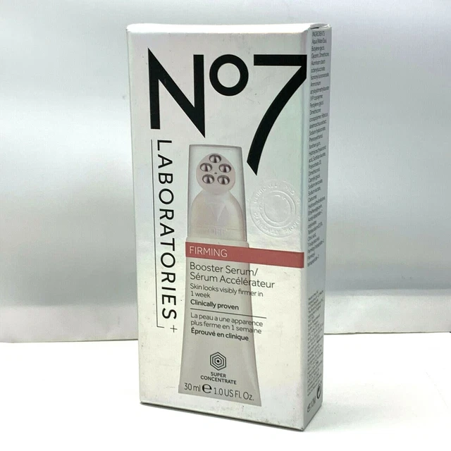 No7 Laboratories Firming Booster Serum 30ml/1.0fl.oz. New In Box