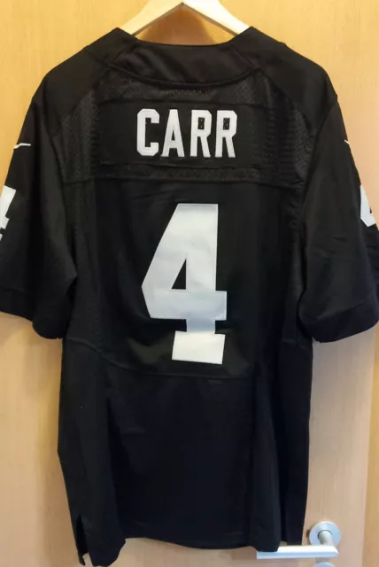 NFL On Field Trikot Jersey Oakland Raiders Las Vegas Derek Carr