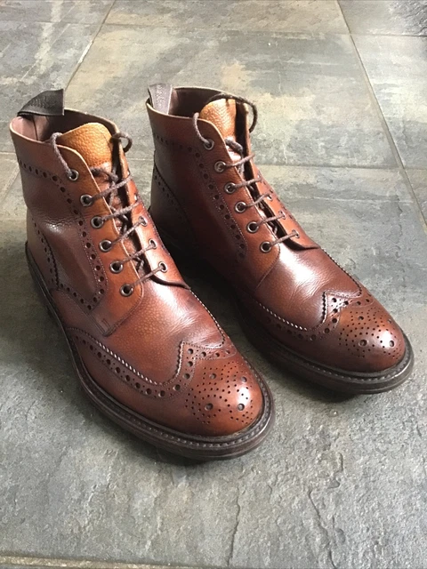 LOAKE BEDALE BOOTS Size 9.5 Oxblood 88.00 PicClick UK