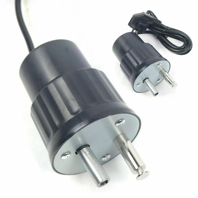 Grillmotor für Spießdreher BBQ Grill Motor Mangal mit Zubehör 2 RPM Device