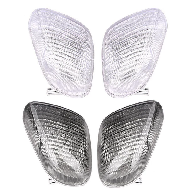 For 1993-2001 Kawasaki Ninja ZX11 Clear/Smoke Rear Turn Signal Light lense cover