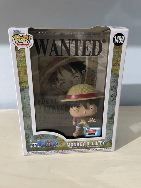 FUNKO POP! MONKEY D. Luffy Wanted Poster One Piece Fall Convention #1459 EUR 57,74 - DE