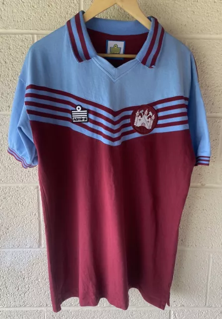 West Ham United.  Ammiraglio.  1976/1980.  Camicia Retrò Ufficiale.  Taglia Xl