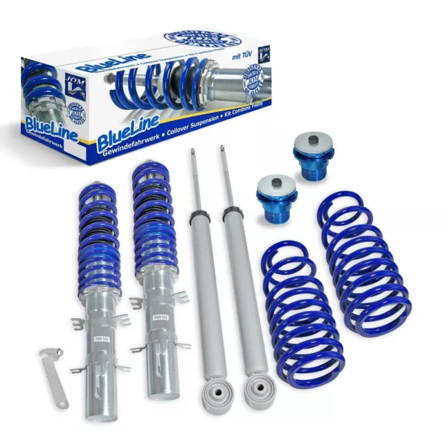 Kit Amortisseurs + Suspensions Combines Filetes Vw Golf 4 Tdi Gti Sdi