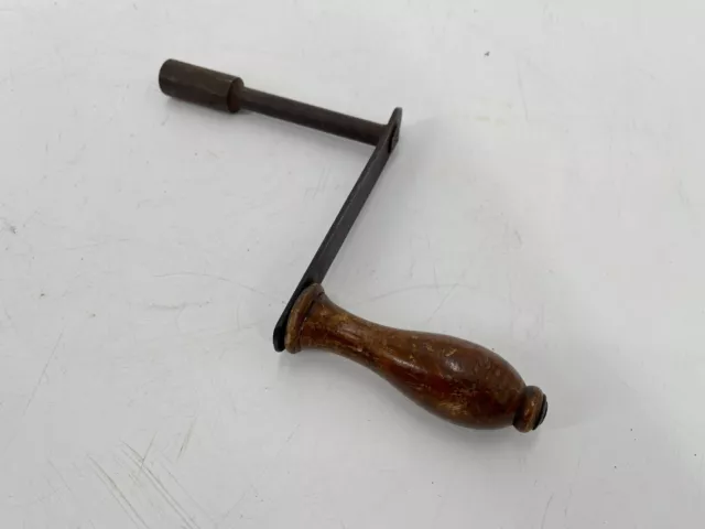 3/8” Handle Winder for Antique Wind Out Dining Table Wooden Handle