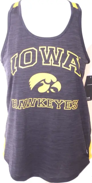 NEW Iowa Hawkeyes Colosseum Athletics Scoop Neck Tank Top Shirt Womens M