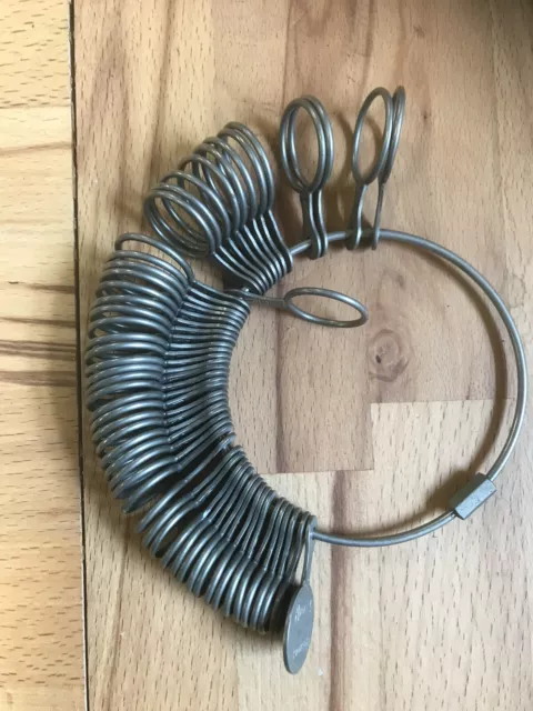 Juwellers A - Z + 6 Grössen Ring Finger Mass Grösse Schmuckherstellung Messgerät