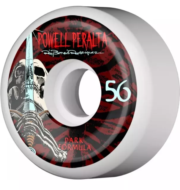 Powell Peralta Park Formula Ray Rod Skull And Sword 56mm