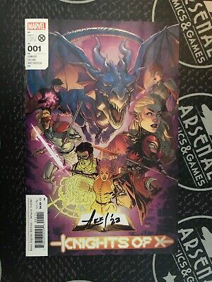 Knights of X #1 2022 Marvel Comics Cover A Key 1st Team App Signed Tini Howard