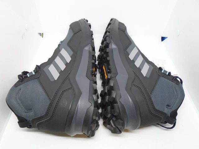 Adidas Terrex Damen AX4 Gore-Tex Wandern UK Größe 8 KERN SCHWARZ/GRAU E/NEUWERTIG! 7