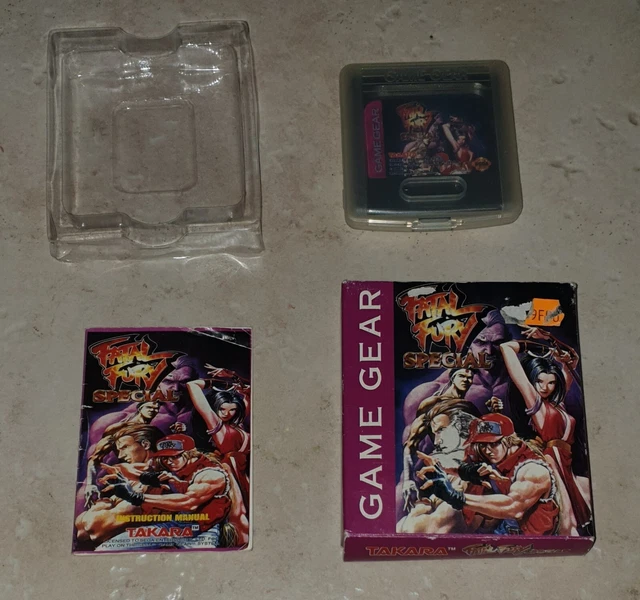 Fatal Fury Special complet avec boite et notice SEGA Game Gear -