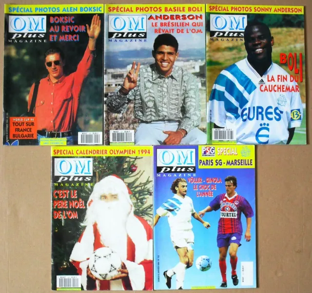 5 OM Plus Magazine de 1993 et 1994