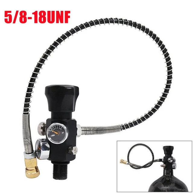 Adaptateur De Recharge M18x1.5 Pour Réservoir PCP Double Jauge - 4500 Psi - Neuf