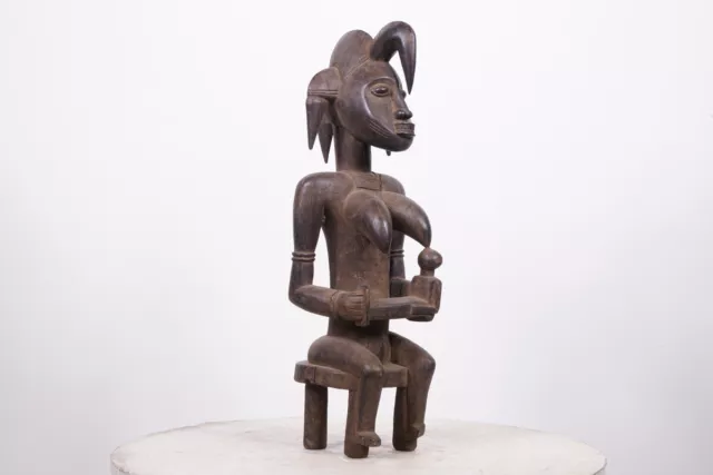 Senufo Maternity Figure 20.5" - Ivory Coast - African Tribal Art