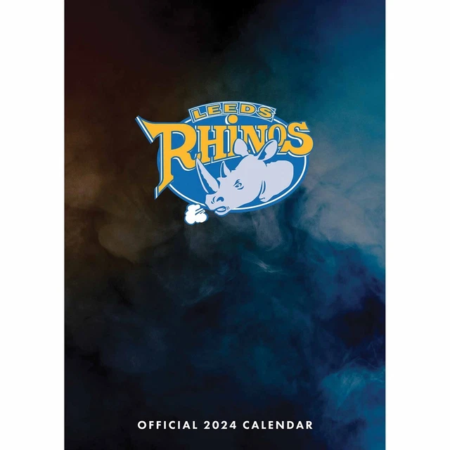 LEEDS RHINOS A3 Calendar 2024 Sport Month To View £10.99 PicClick UK