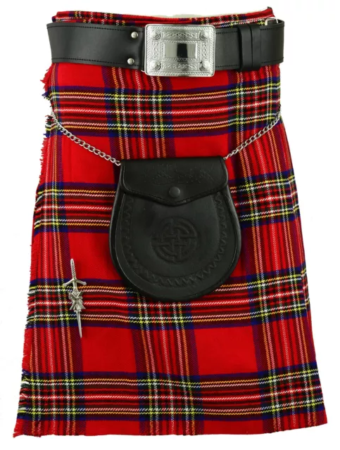 Royal Stewart Kilt schottisches Herrenkleid Tartan Highland 3