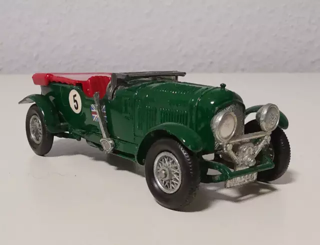 Matchbox No. 5 Models of Yesteryear 1929 4.5 Litre Bentley Lesney Vintage