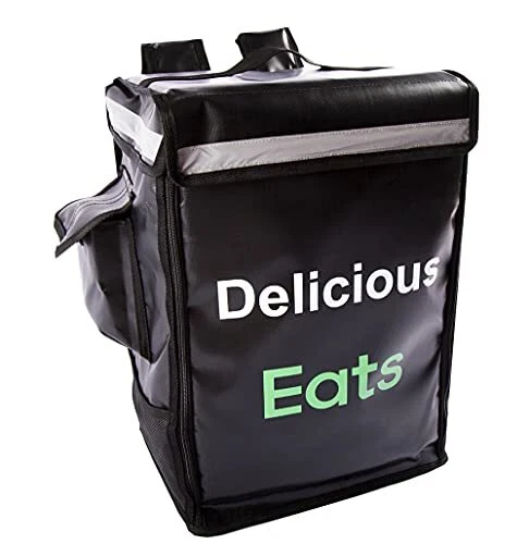 Maxer Insulated Food Delivery Backpack, 13.78" L x 9.85" W x 18.5" H Insulated