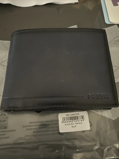 FOSSIL ALLEN INTERNATIONAL TRAVELER SML1548470 10 slot per carte