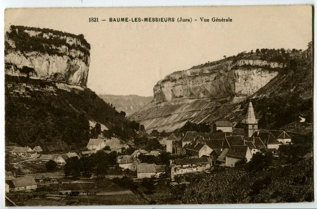 CPA 39 Jura Baume-les-Messieurs General View